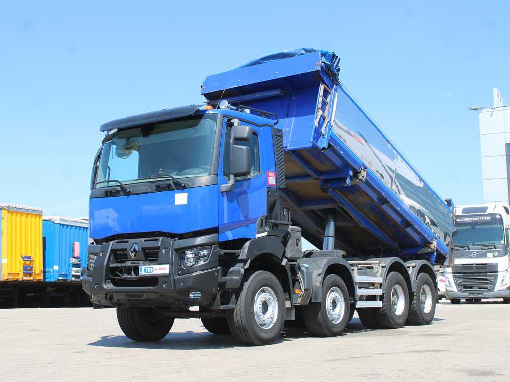 Renault K 480, TŘÍSTRANNÝ, 8x4, EURO 6, 15 m³