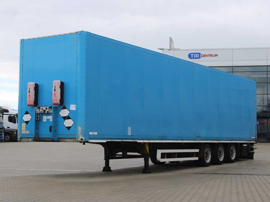 Schmitz CARGOBULL AG SKO 24, NÁPRAVY SAF, LOWDECK, PNEU 80%