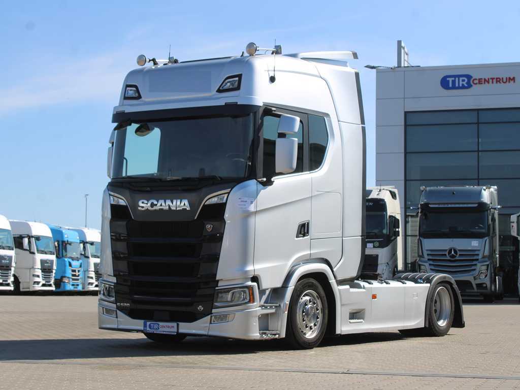 Scania S 520, LOWDECK, RETARDER, NAVIGACE