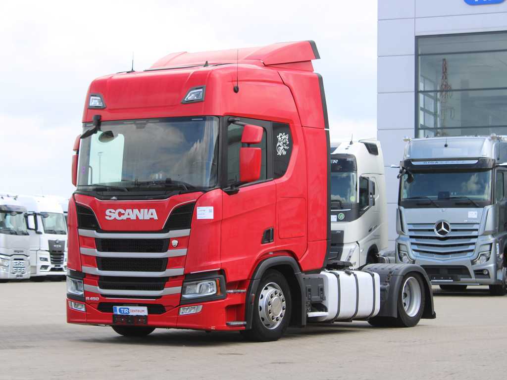 Scania R 450, LOWDECK, EURO 6, RETARDER, NAVIGACE