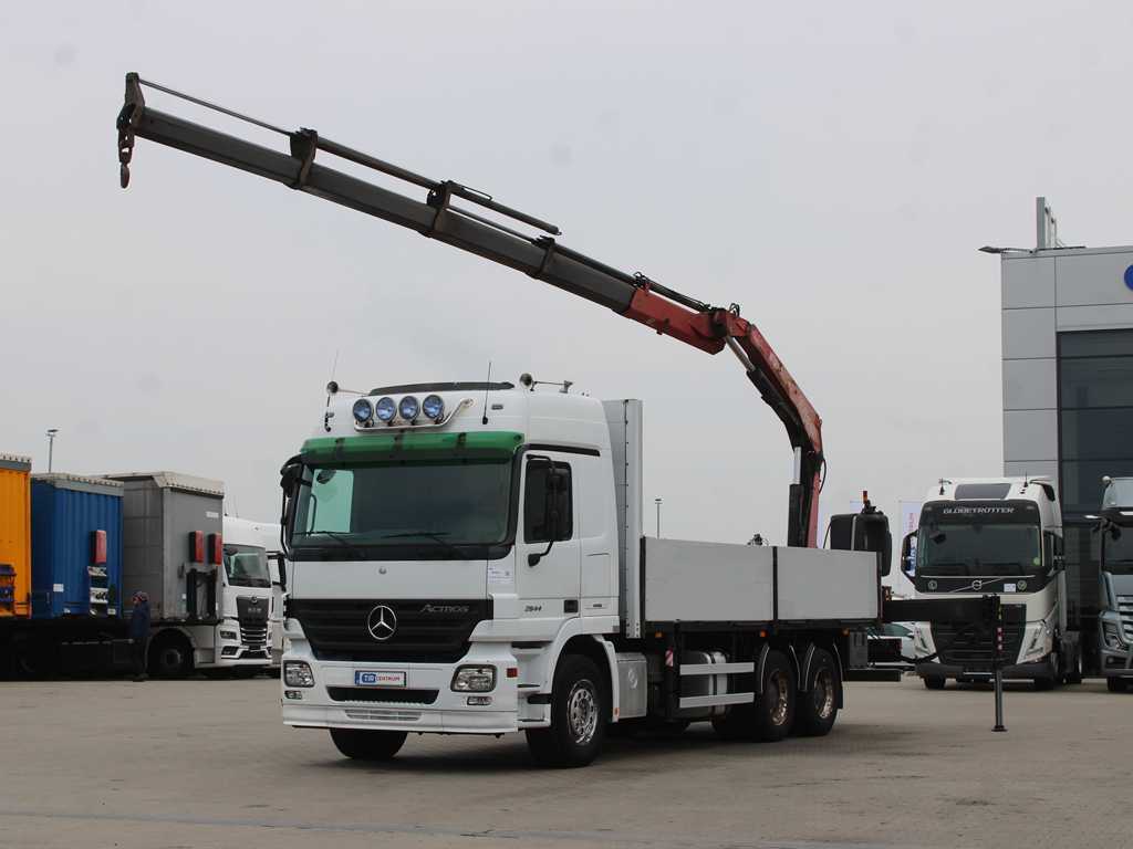 Mercedes-Benz Actros 2644, 64, EURO 4, HYDRAULICKÁ RUKA FASSI F 210