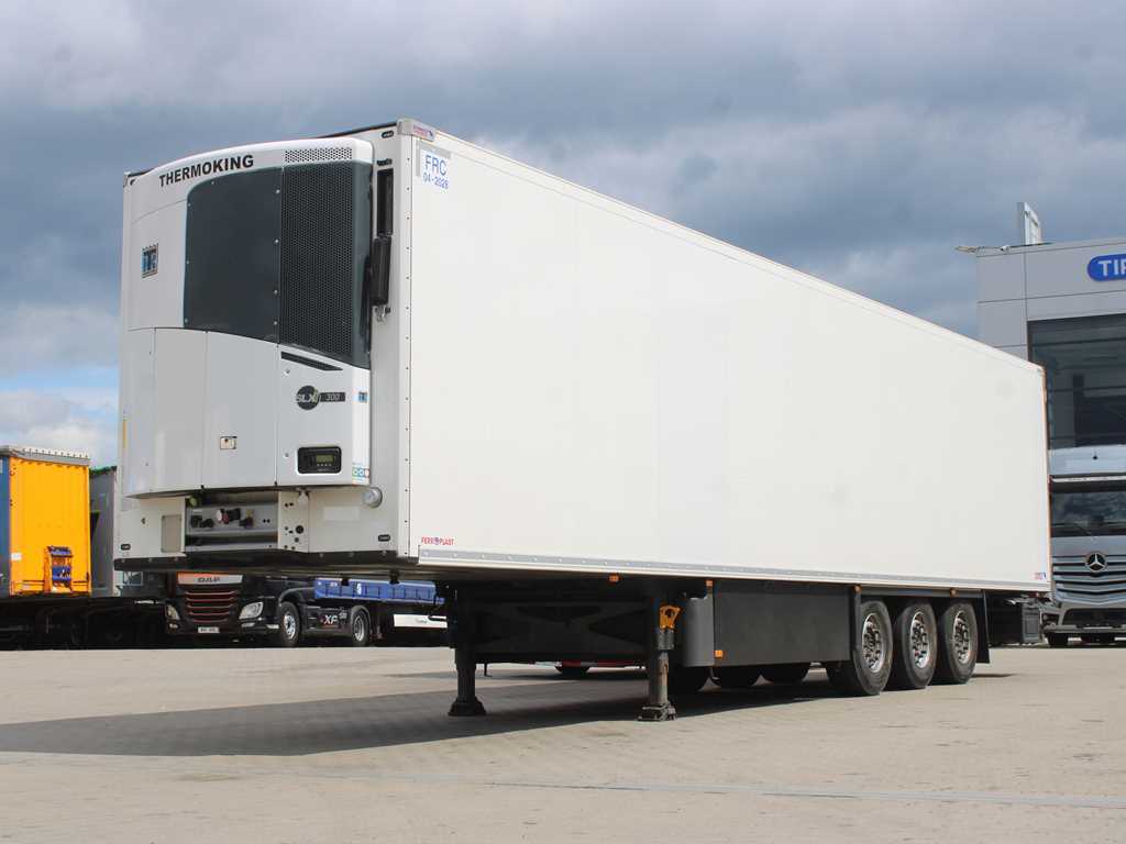Schmitz SCB S 3 B, THERMO KING SLXi 300, ZVEDACÍ NÁPRAVA