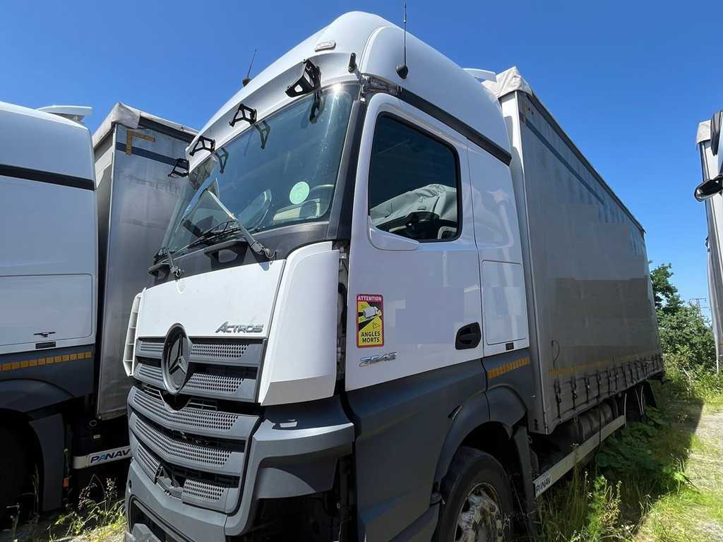 Mercedes-Benz Actros 2542, 62 + PANAV TVK 18 M