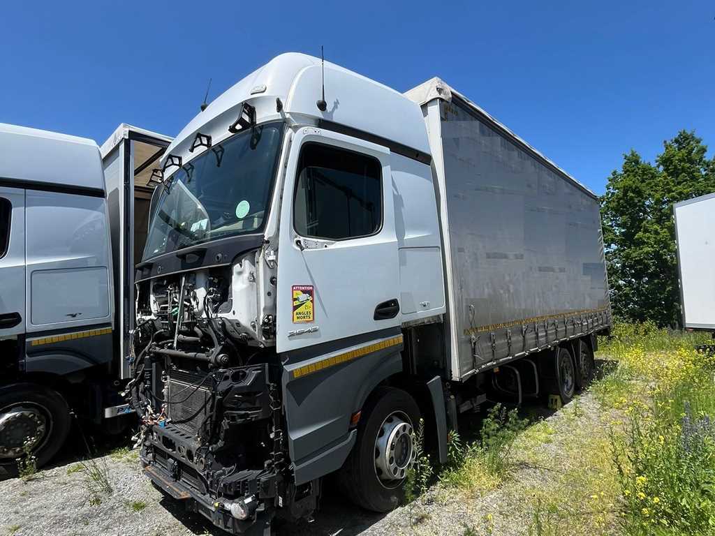Mercedes-Benz Actros 2542, 62 + PANAV TVK 18 M