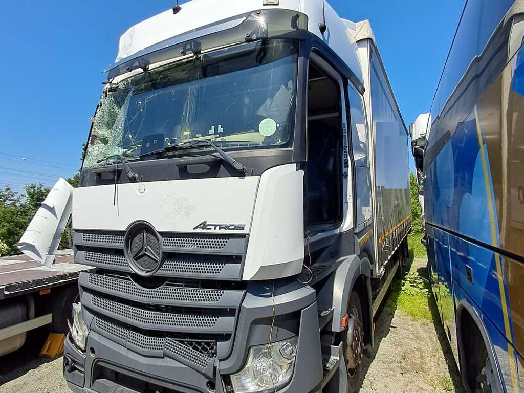 Mercedes-Benz Actros 2542, 62 + PANAV TVK 18 M