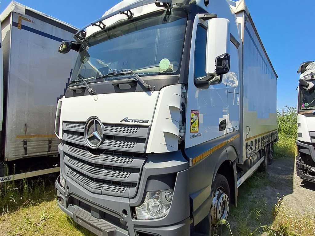Mercedes-Benz Actros 2542, 62 + PANAV TVK 18 M
