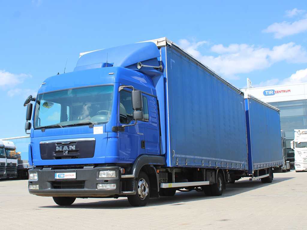 MAN TGL 8.220, EURO 5 EEV, NEZÁVISLÁ KLIMATIZACE + SVAN CHT 101 (2014)