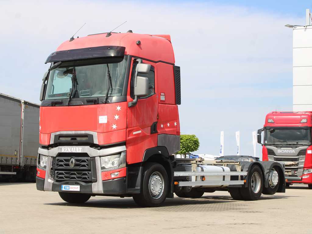 Renault T 480, BDF, EURO 6, VZDUCHOVÉ PÉROVÁNÍ, ZVEDACÍ NÁPRAVA