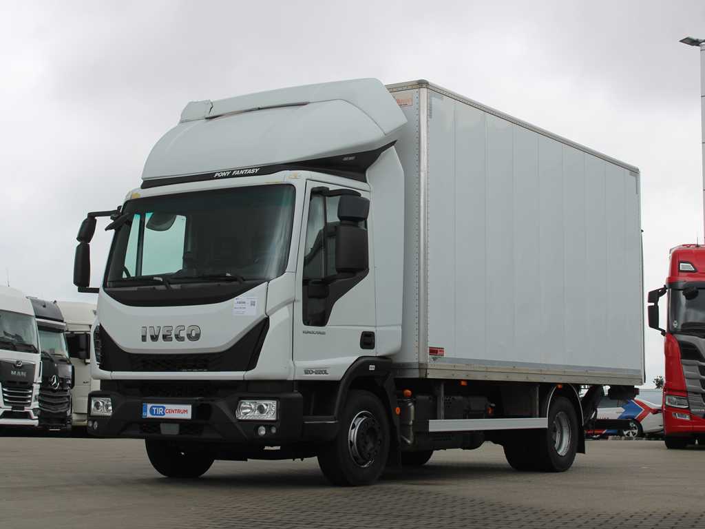 Iveco EUROCARGO 120-220 L, EURO 6, HYDRAULICKÉ ČELO, PNEU 80%
