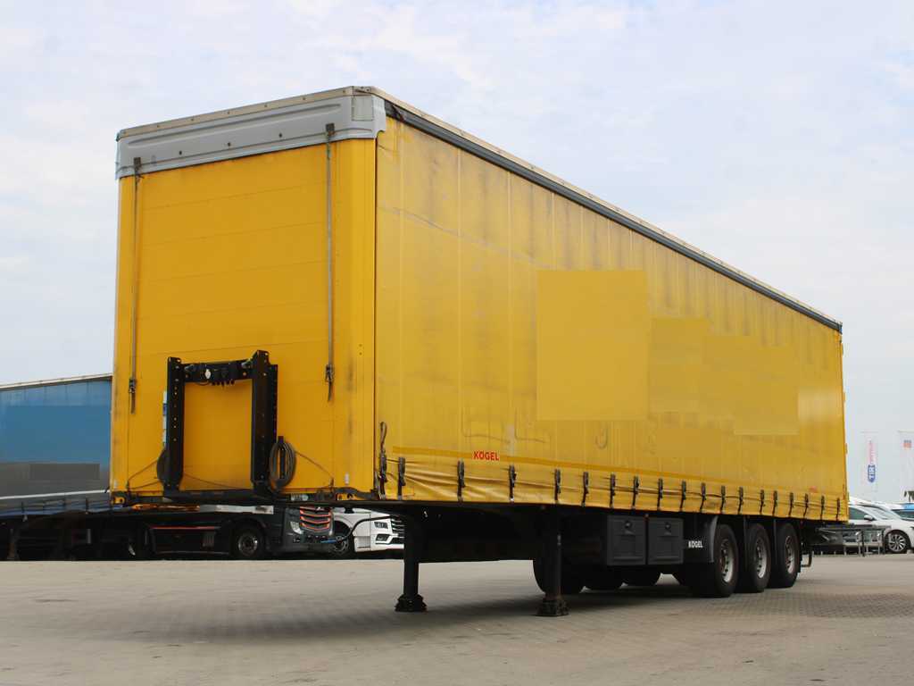 Kögel S 24 - 1, LOWDECK, SAF, ZVEDACÍ NÁPRAVA, MULTILOCK