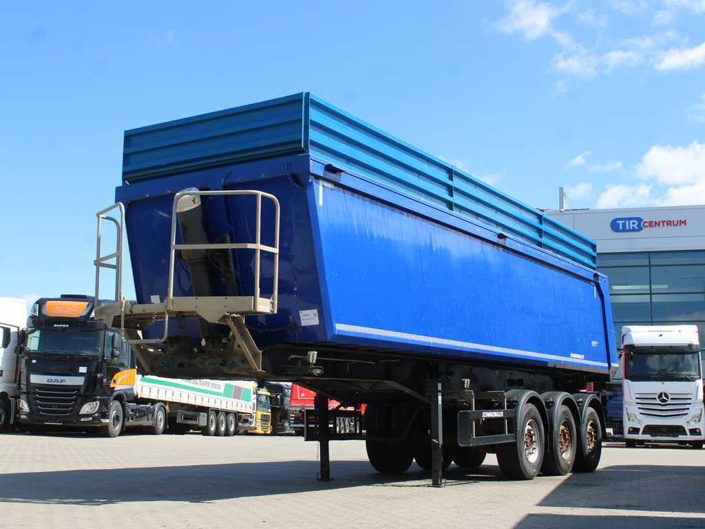 Schwarzmüller KIS 3/E, 2ZVEDACÍ NÁPRAVA, SAF, 46 m³