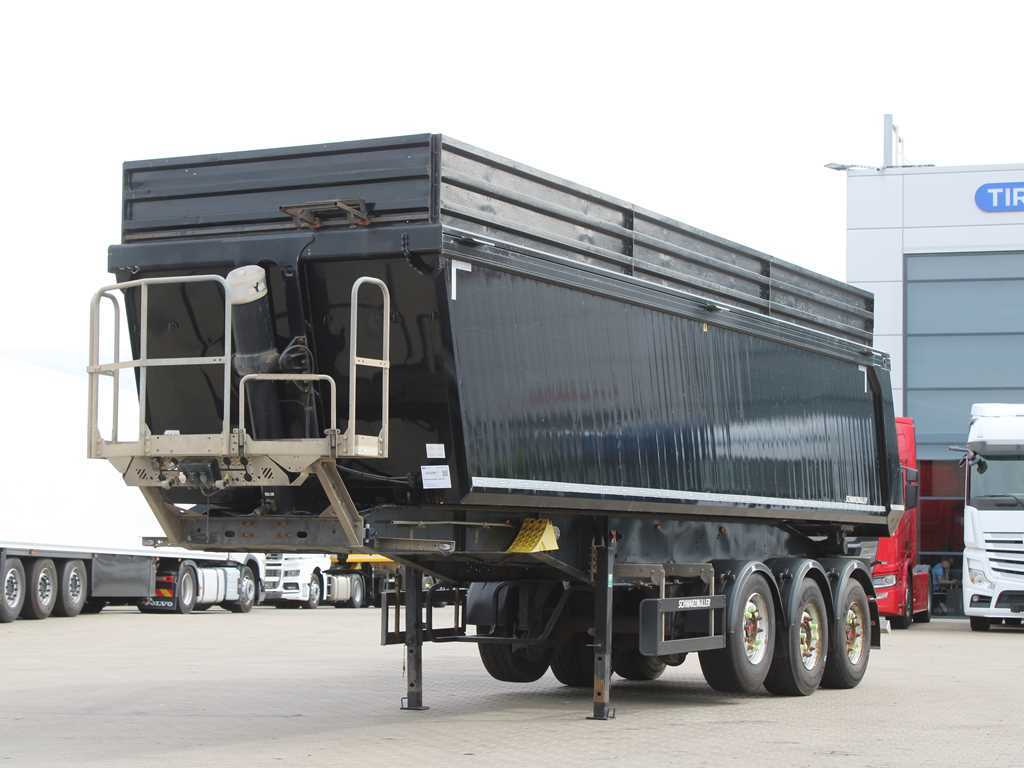Schwarzmüller KIS 3/E, 2ZVEDACÍ NÁPRAVA, SAF, 46 m³