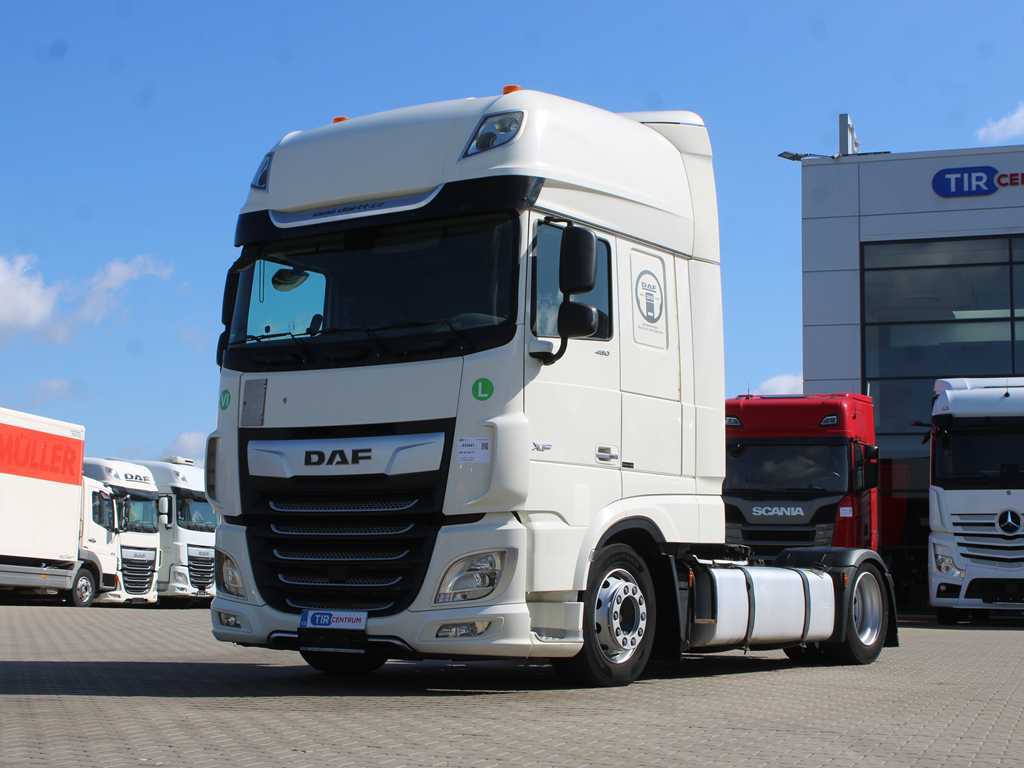 DAF XF 480 FT, EURO 6, LOWDECK, MAJÁKY