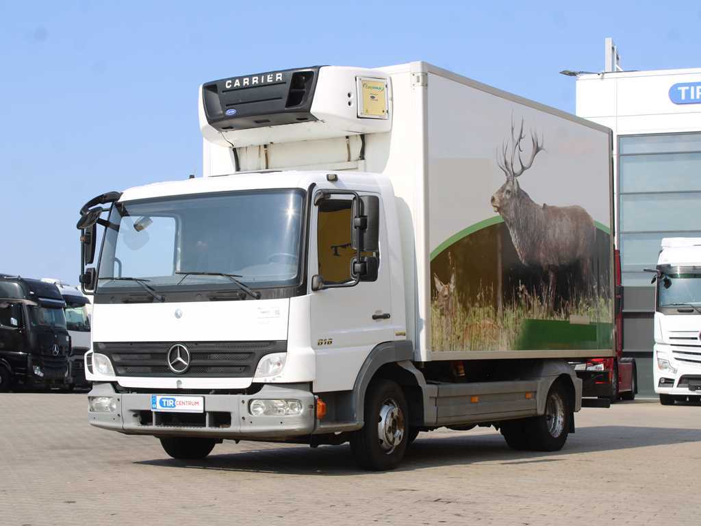 Mercedes-Benz ATEGO 816 L, MASO VE VISU, CARRIER SUPRA 550