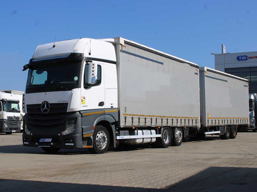 Mercedes-Benz Actros 2542, EURO 6, 62, VZDUCHOVÉ PÉROVÁNÍ + PANAV TV 018 M