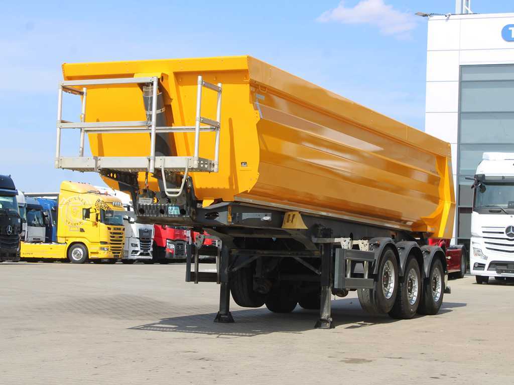 Meiller MHPS 15/27, SAF, ZVEDACÍ NÁPRAVA, 35 m³