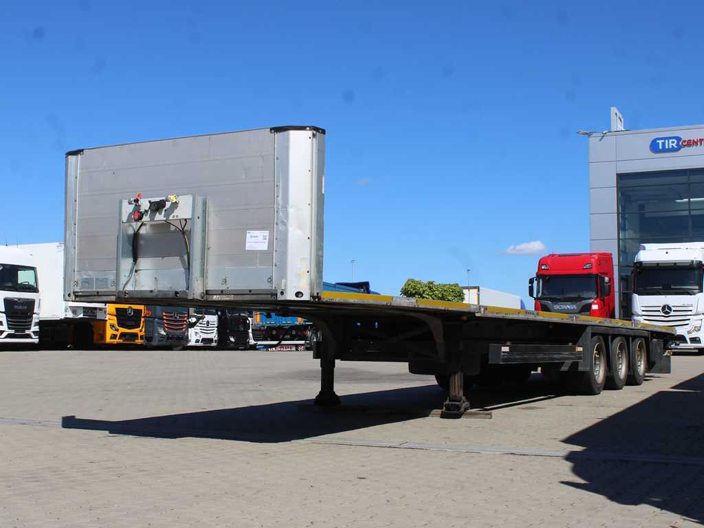 Schmitz CARGOBULL SCB*S 3 T, ZVEDACÍ NÁPRAVA, MULTILOCK
