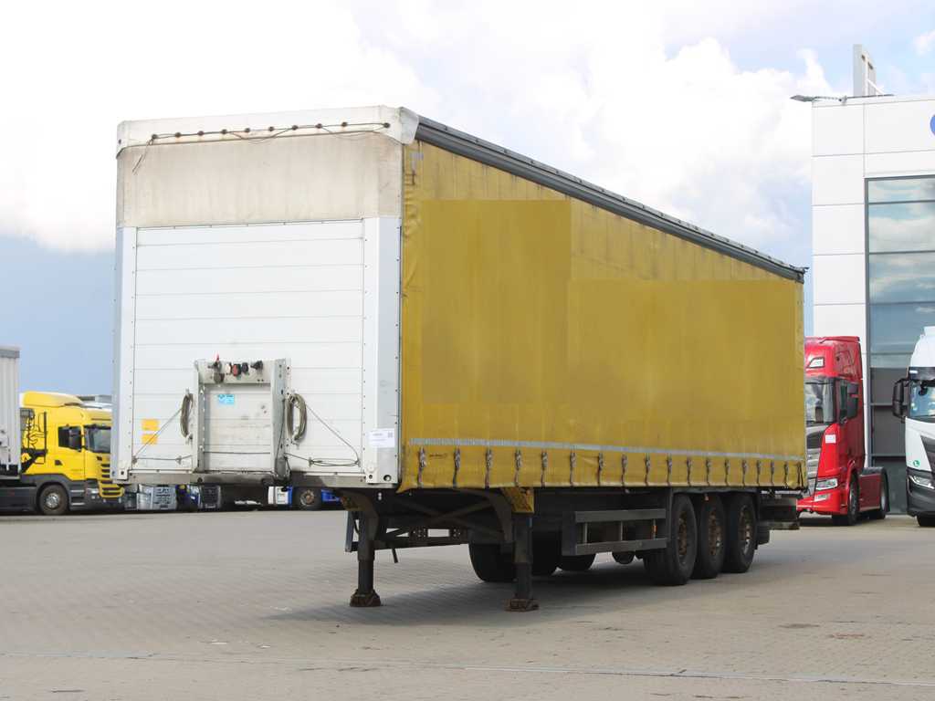 Schmitz SCS 24/L, MULTILOCK, ZVEDACÍ NÁPRAVA