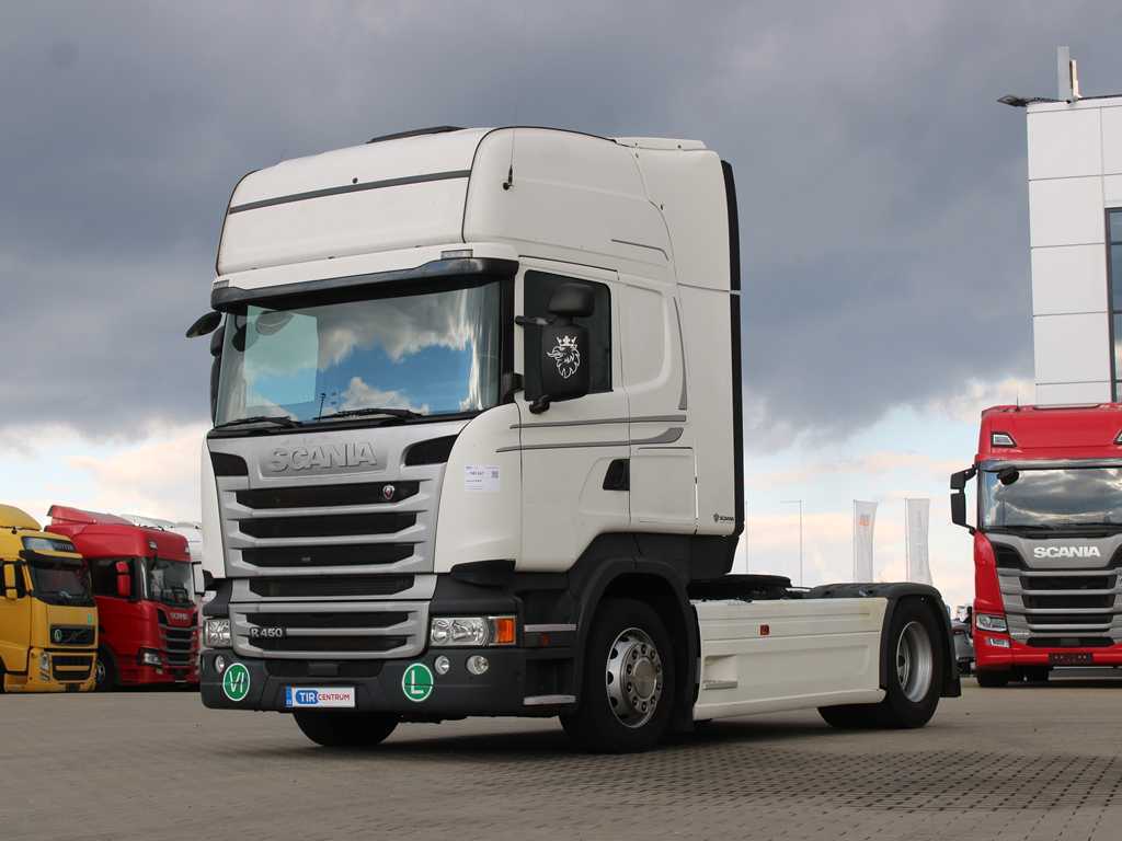 Scania R 450, EURO 6, RETARDER