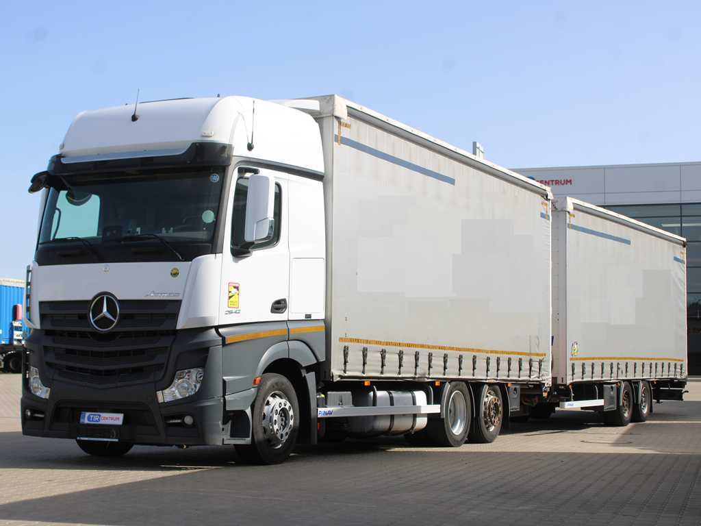 Mercedes-Benz Actros 2542, 62, EURO 6, VZDUCHOVÉ PÉROVÁNÍ + PANAV  TV 018 H