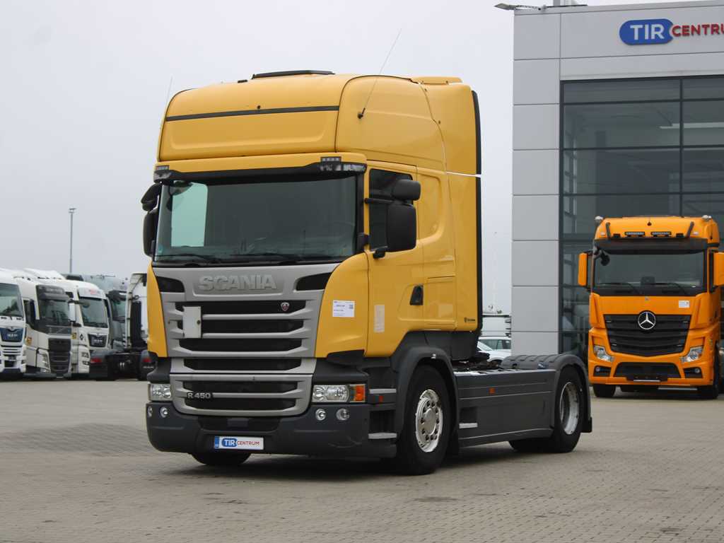 Scania R 450, EURO 6, RETARDER, NAVIGACE