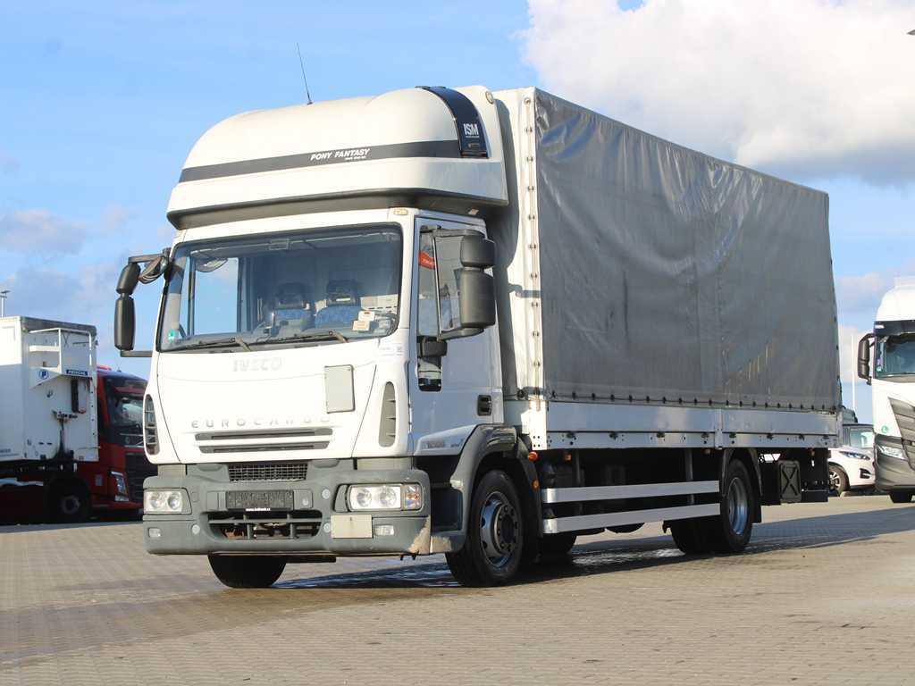 Iveco EUROCARGO 120 E 25, EURO 5, BOČNICE, HYDRAULICKÉ ČELO