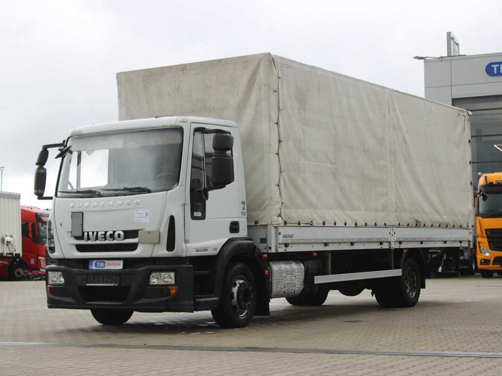 Iveco EUROCARGO 120 E 25, EURO 6, BOČNICE, HYDRAULICKÉ ČELO