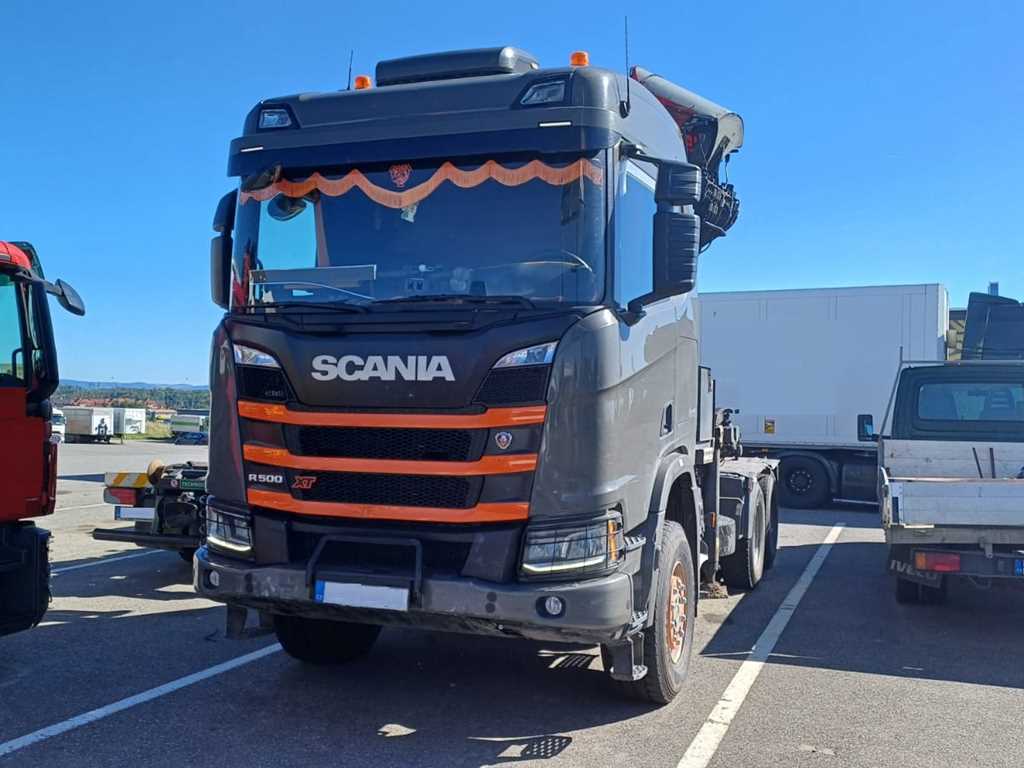 Scania R 500, 6x6, RETARDER, OPTICRUISE, PALFINGER EPSILON S 260 Z 96