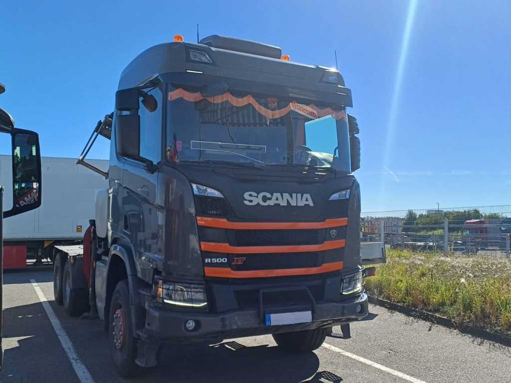 Scania R 500, 6x6, RETARDER, OPTICRUISE, PALFINGER EPSILON S 260 Z 96