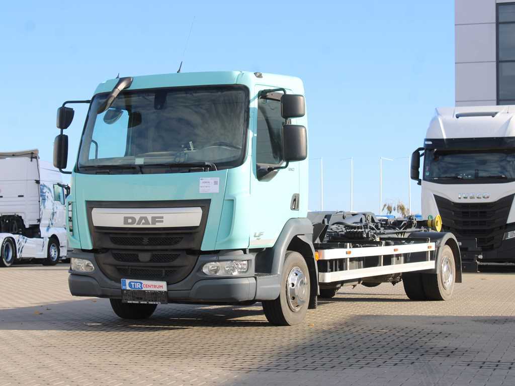 DAF LF 180 FA, EURO 6, HÁKOVÝ NOSIČ KONTEJNERŮ