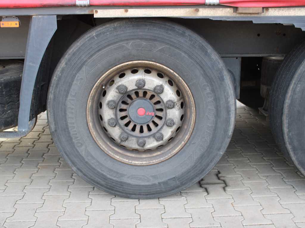 Krone SD, ZVEDACÍ NÁPRAVA, MULTILOCK, SAF, 2xPALETOVÝ KOŠ