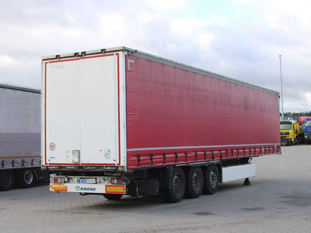 Krone SD, ZVEDACÍ NÁPRAVA, MULTILOCK, SAF, 2xPALETOVÝ KOŠ