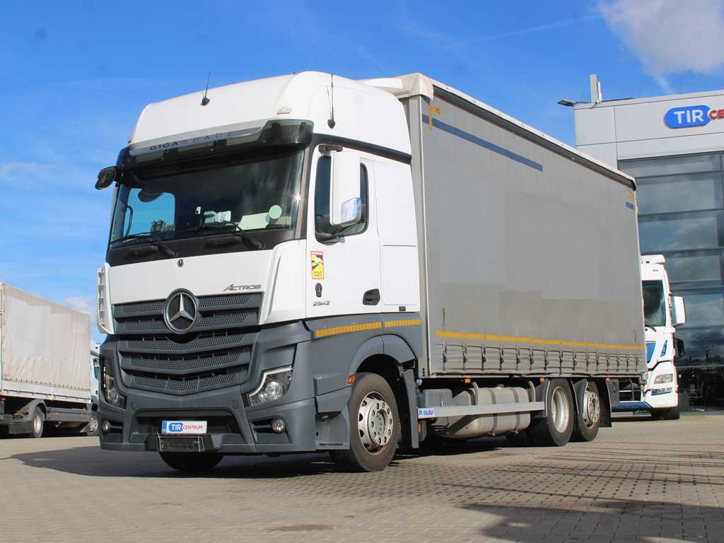 Mercedes-Benz Actros 2542, EURO 6, 62, NAVIGACE