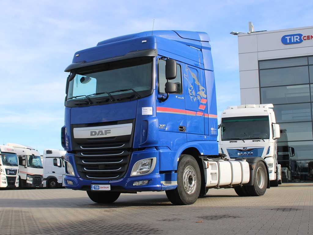 DAF XF 410 FT, EURO 6, HYDRAULIKA, NEZÁVISLÁ KLIMATIZACE