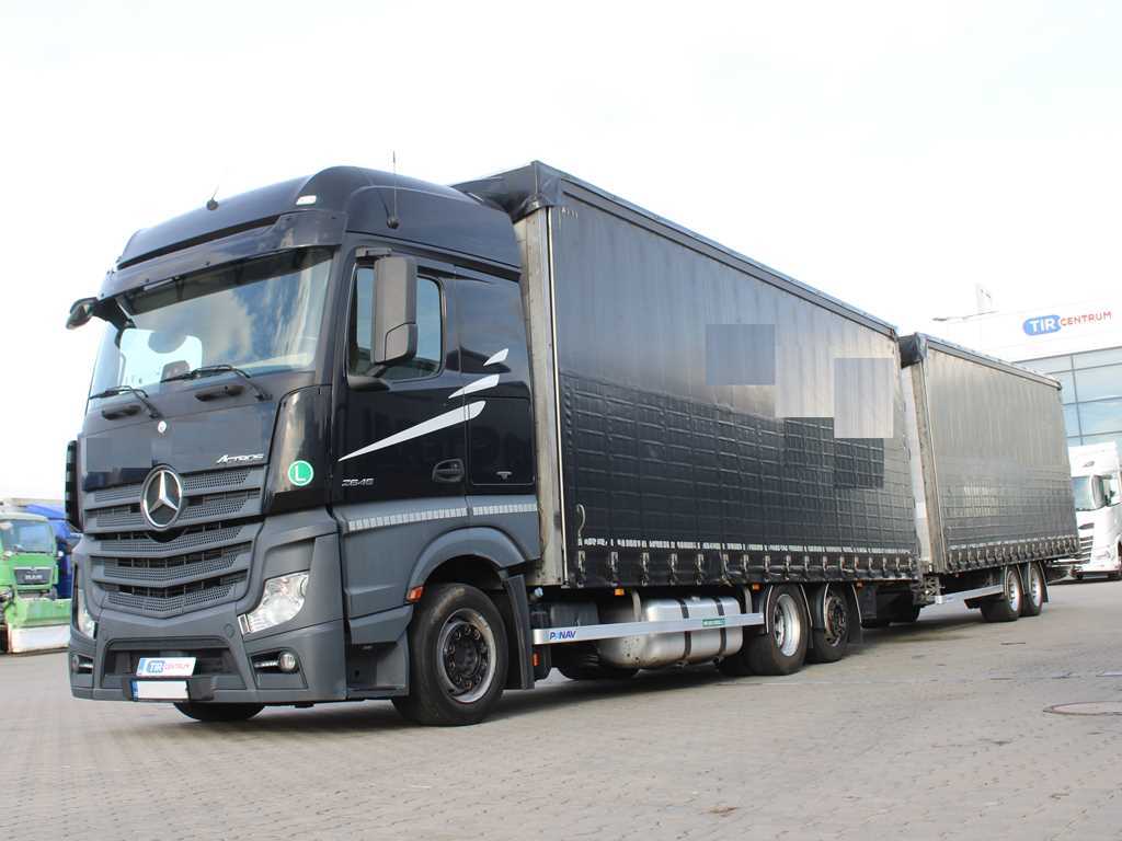 Mercedes-Benz Actros 2545, 62, EURO 6, VZDUCHOVÉ PÉROVÁNÍ + PANAV