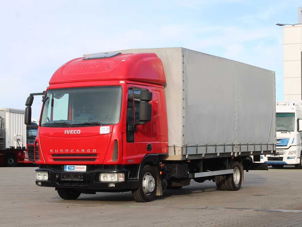 Iveco EUROCARGO ML 90 E 18, EURO 5, BOČNICE, PNEU 80%