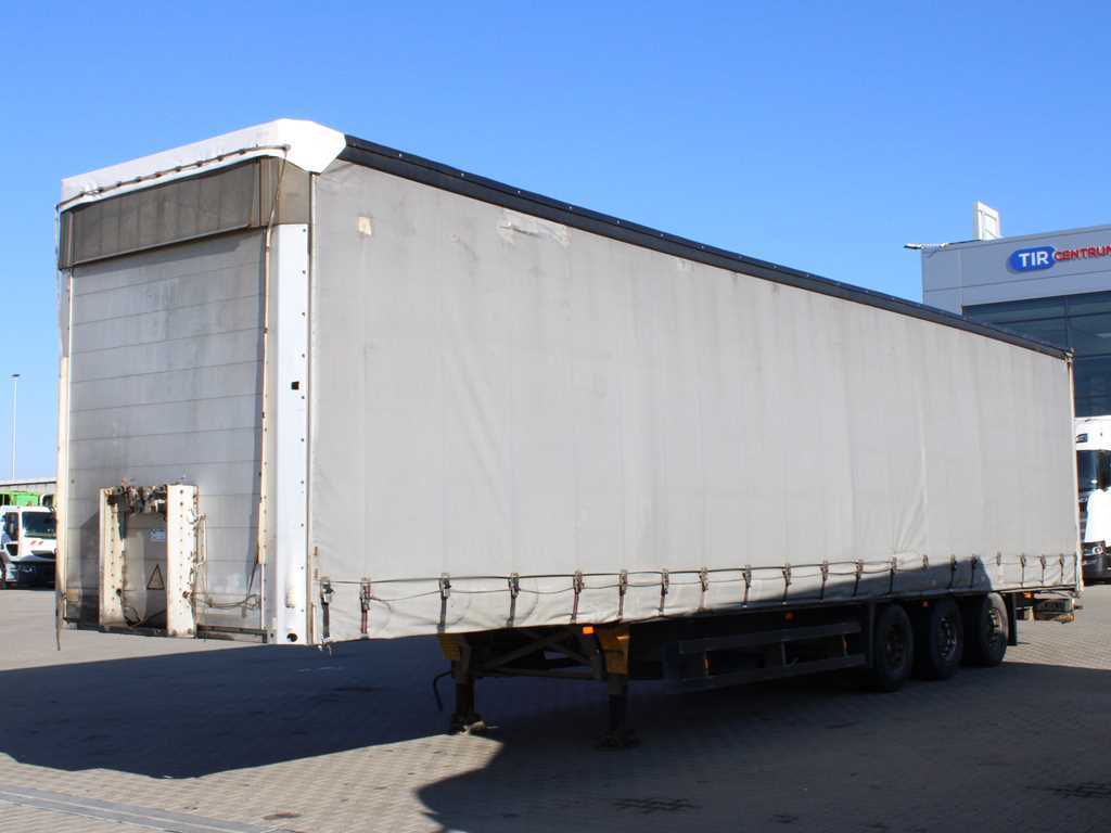 Schmitz SCS 24/L - 13.62 MB, LOWDECK, SAF, LIFTING AXLE, LIFTING ROOF