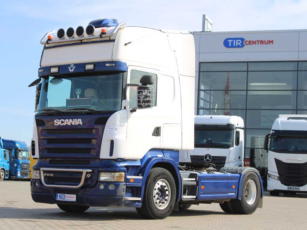 Scania R 500, EURO 5, HYDRAULIC, INDEPENDENT AIR CONDITIONING