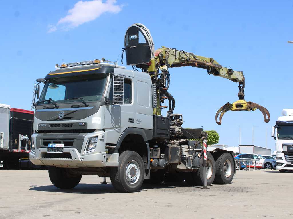 Volvo FMX 500, 66, EURO 6, LOGLIFT F 265 Z 95