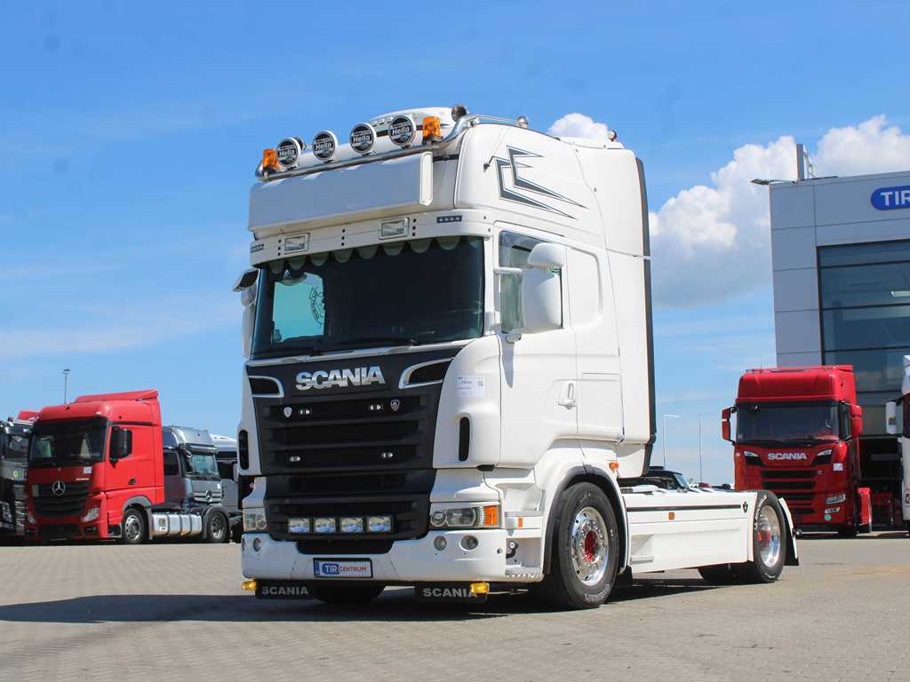 Scania R 560, RETARDER, NEZÁVISLÁ KLIMATIZACE, LOWDECK, EURO 5