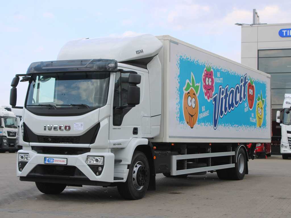 Iveco EUROCARGO 190 EL, EURO 6, KAMERA, HYDRAULICKÉ ČELO, CITIMAX 400