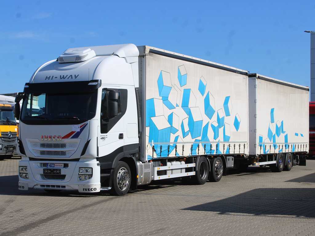 Iveco Stralis 480, NEZÁVISLÁ KLIMATIZACE, EURO 6 + SVAN