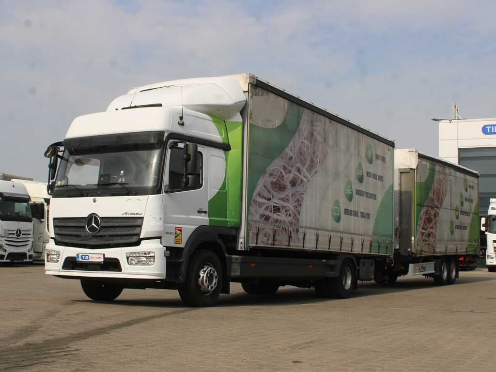 Mercedes-Benz ATEGO 1530, EURO 6 + FLIEGL