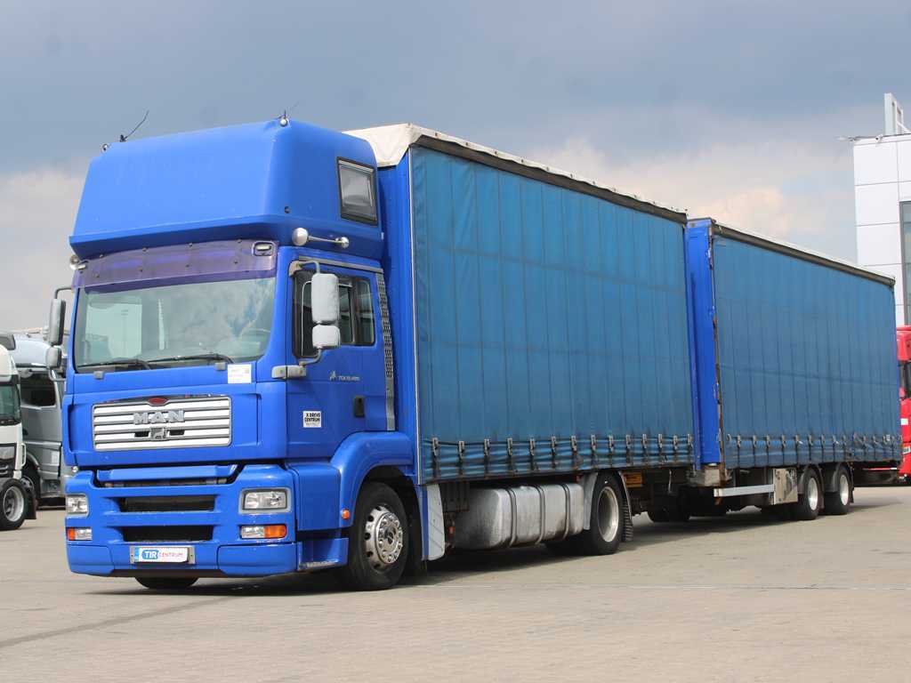 MAN TGA 18.480, EURO 4, SPACÍ NÁSTAVBA, PRŮJEZDNÝ + MAV SIEGMAR (2007)