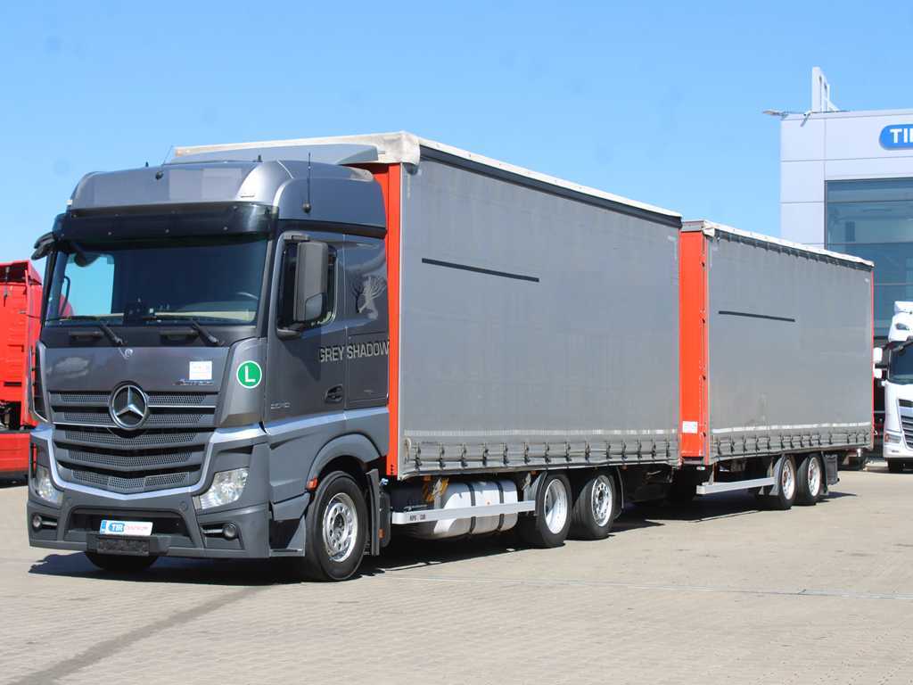 Mercedes-Benz Actros 2542, EURO 6, 62, PRŮJEZDNÝ, VZDUCHOVÉ PÉROVÁNÍ + HIPOCAR (2007)
