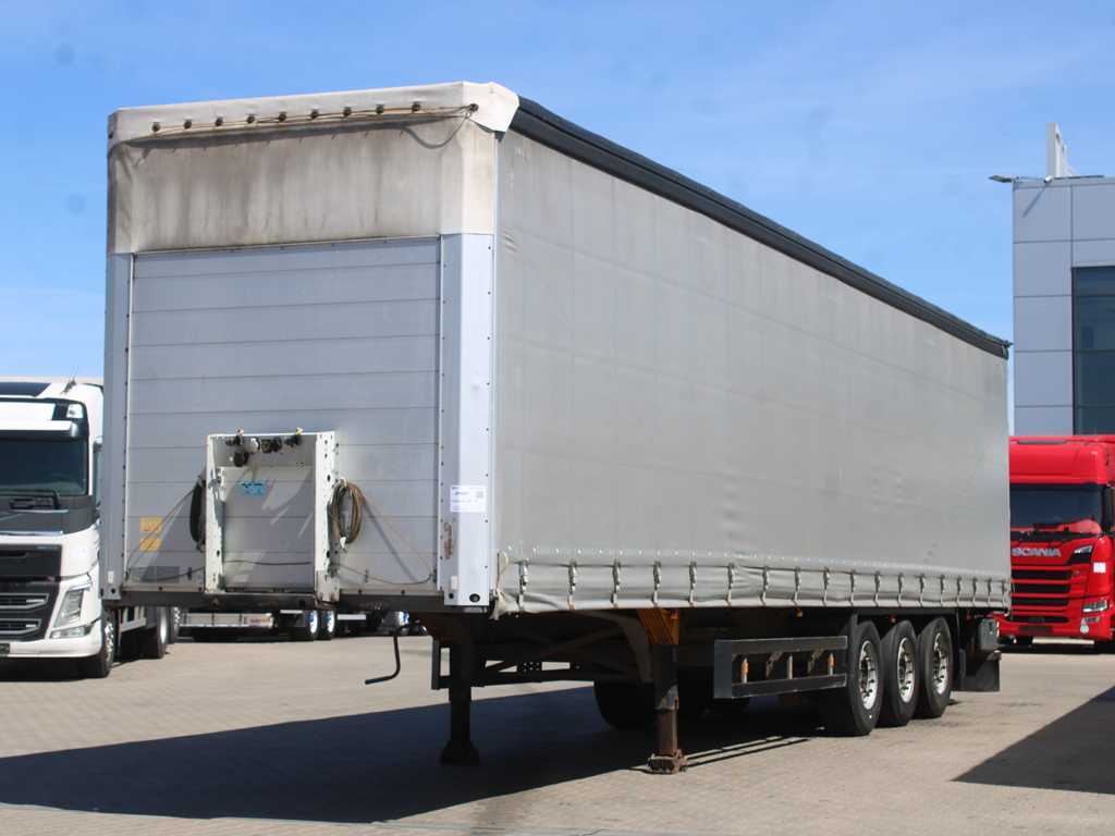 Schmitz SCS 24/L - 13, MULTILOCK, ZVEDACÍ NÁPRAVA