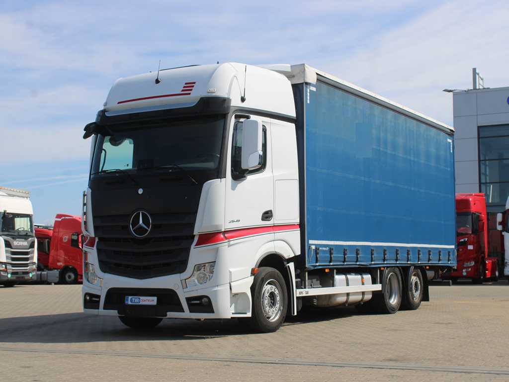 Mercedes-Benz Actros 2545, 62, EURO 6, NEZÁVISLÁ KLIMATIZACE