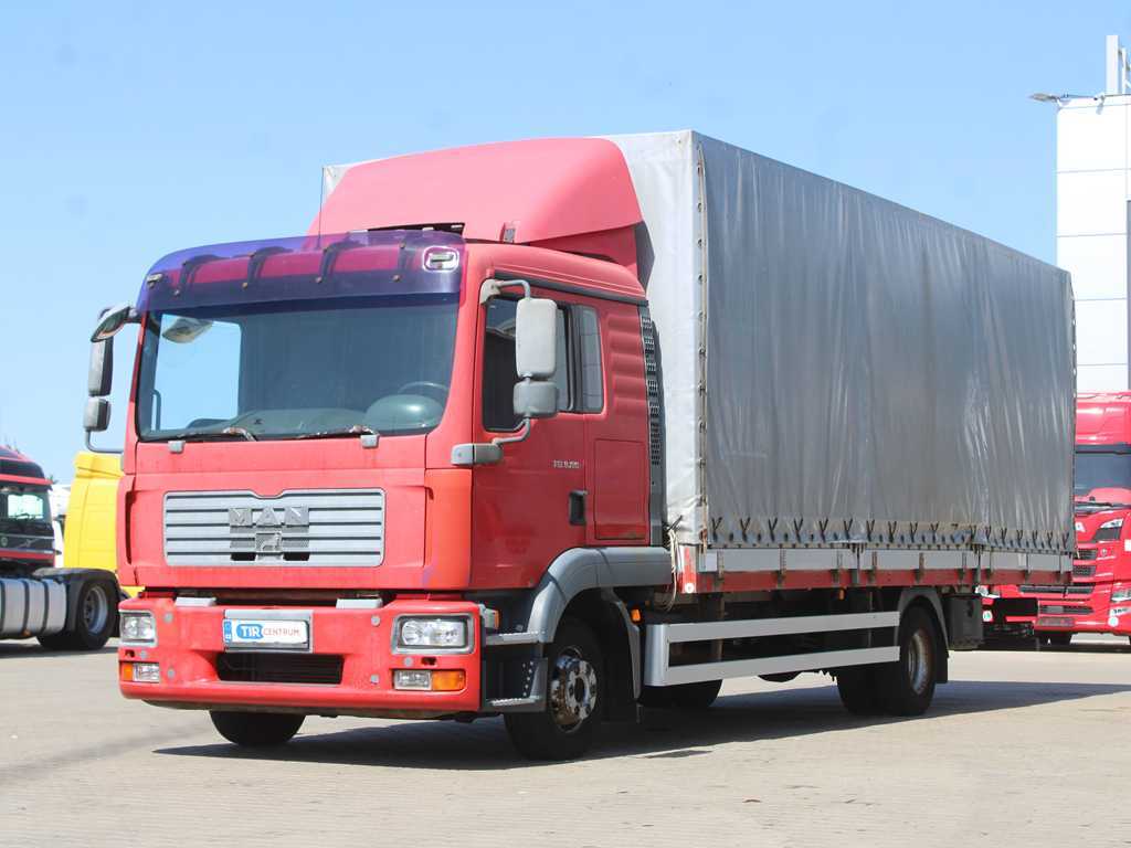 MAN TGL 7.180, EURO 4, BOČNICE