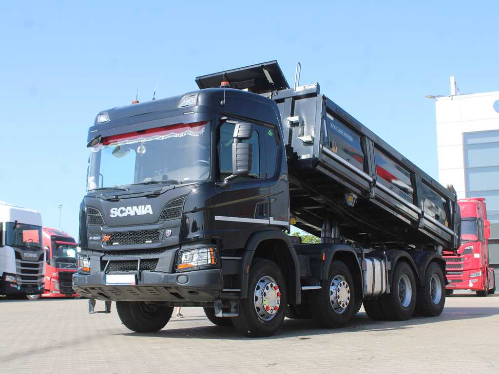 Scania P 450, EURO 6, 84, TŘÍSTRANNÝ, 13 m³