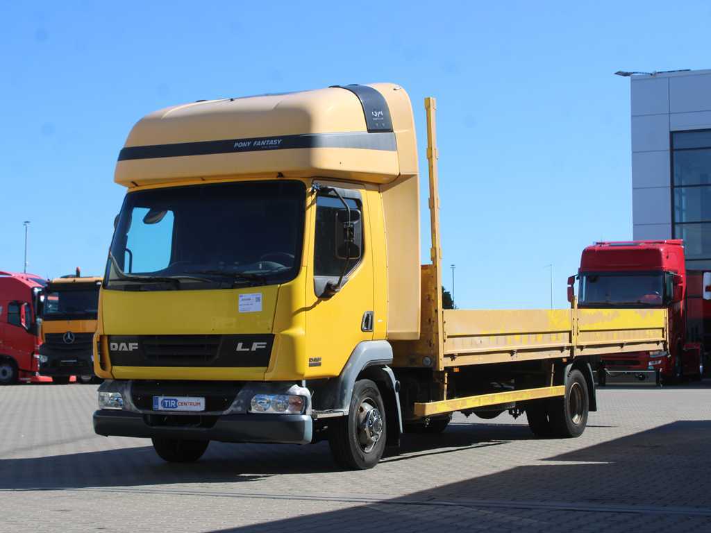 DAF FA LF 45.170, EURO 3, BOČNICE, SPACÍ NÁSTAVBA